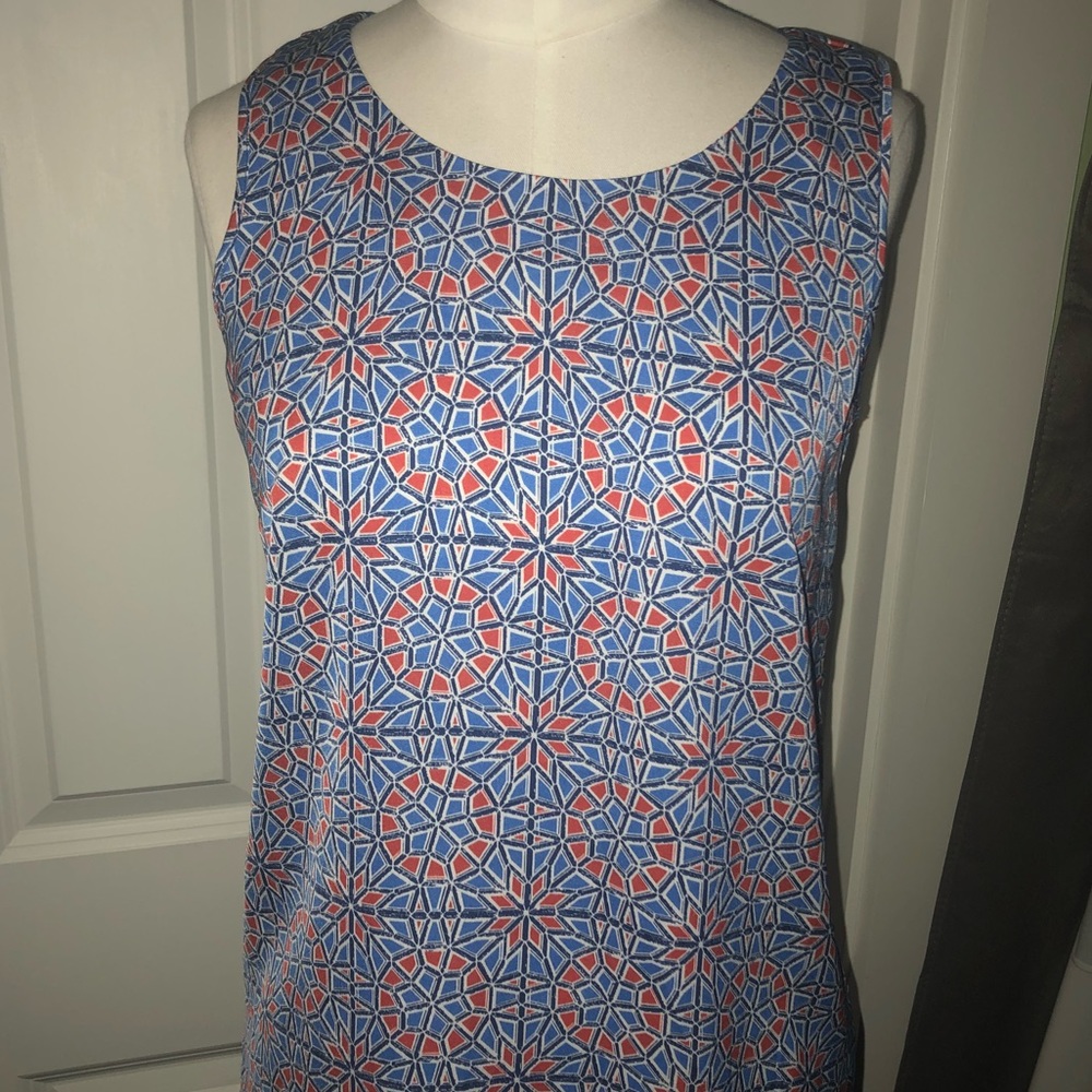 J Crew Crossed-Back Tank Top